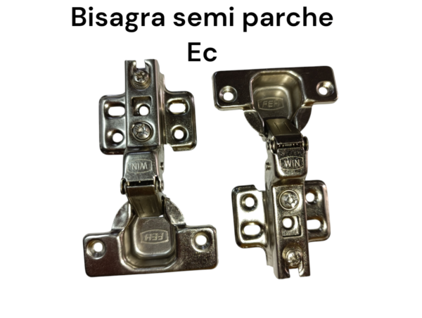 bisagra semi parche ec